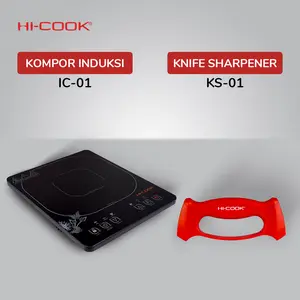 Hi-Cook Kompor Induksi Tipe IC-01 + Hi-Cook Knife Sharpener KS-01