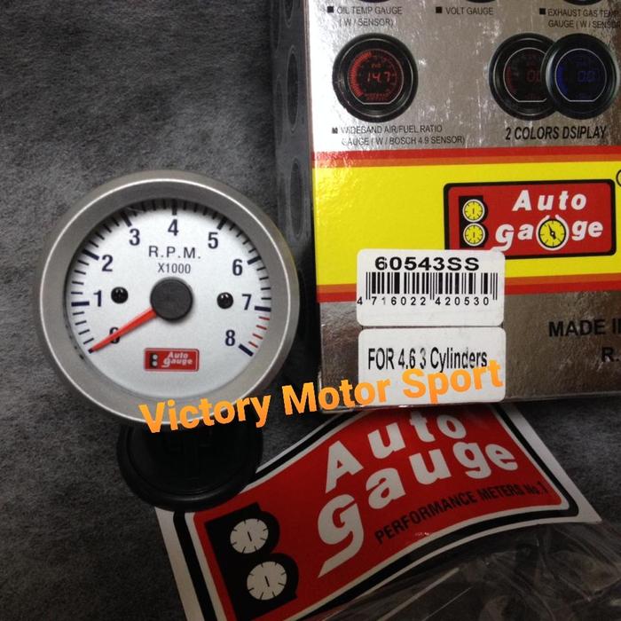 Gambar Tachometer Autogauge 2" (RPM meter) dari VictoryMotorsport Kota Tangerang Tokopedia