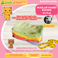 Gambar Waslap Mandi Grooming Kucing Anjing Hewan dari RADIO KUCING Kota Bandung 3 Tokopedia