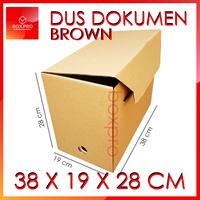 Gambar Kardus Dus ARSIP Dokumen SUPER PREMIUM BESAR KOKOH 38x19x28cm Coklat dari Boxproid Kota Administrasi Jakarta Barat 2 Tokopedia