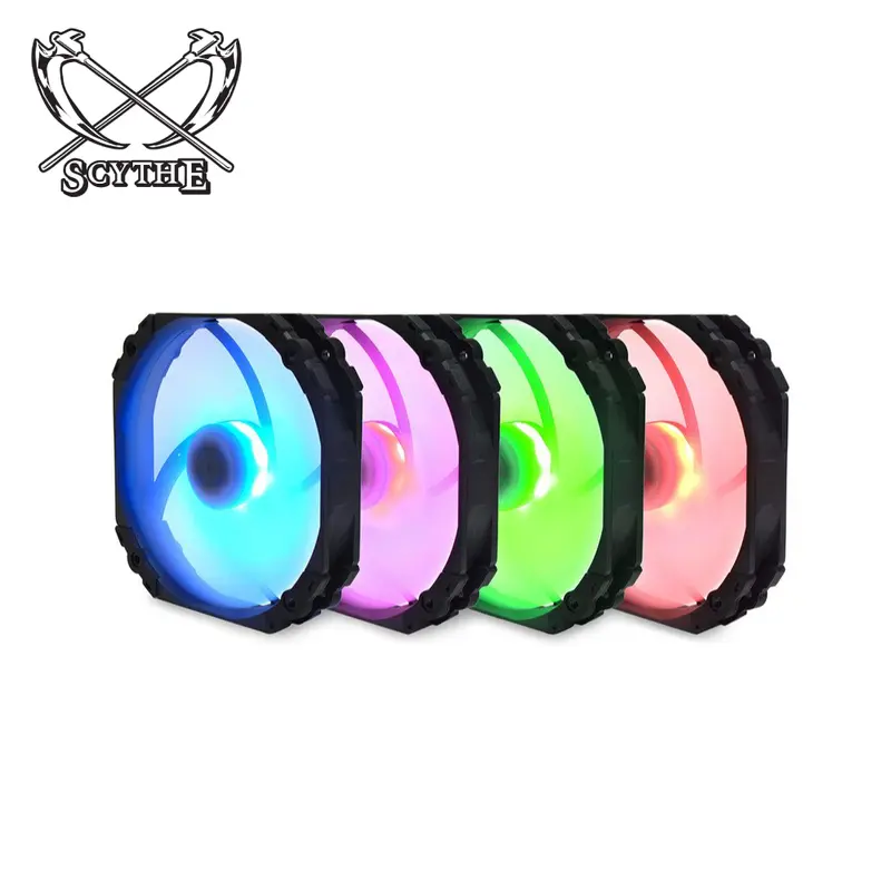 SCYTHE KAZE FLEX 120 SLIM ARGB PWM - FAN CASE 12CM SLIM - SINGLE PACK 2