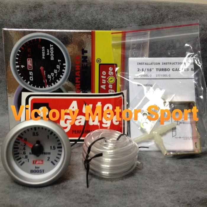 Gambar Tachometer Autogauge 2" (Boost meter) dari VictoryMotorsport Kota Tangerang Tokopedia