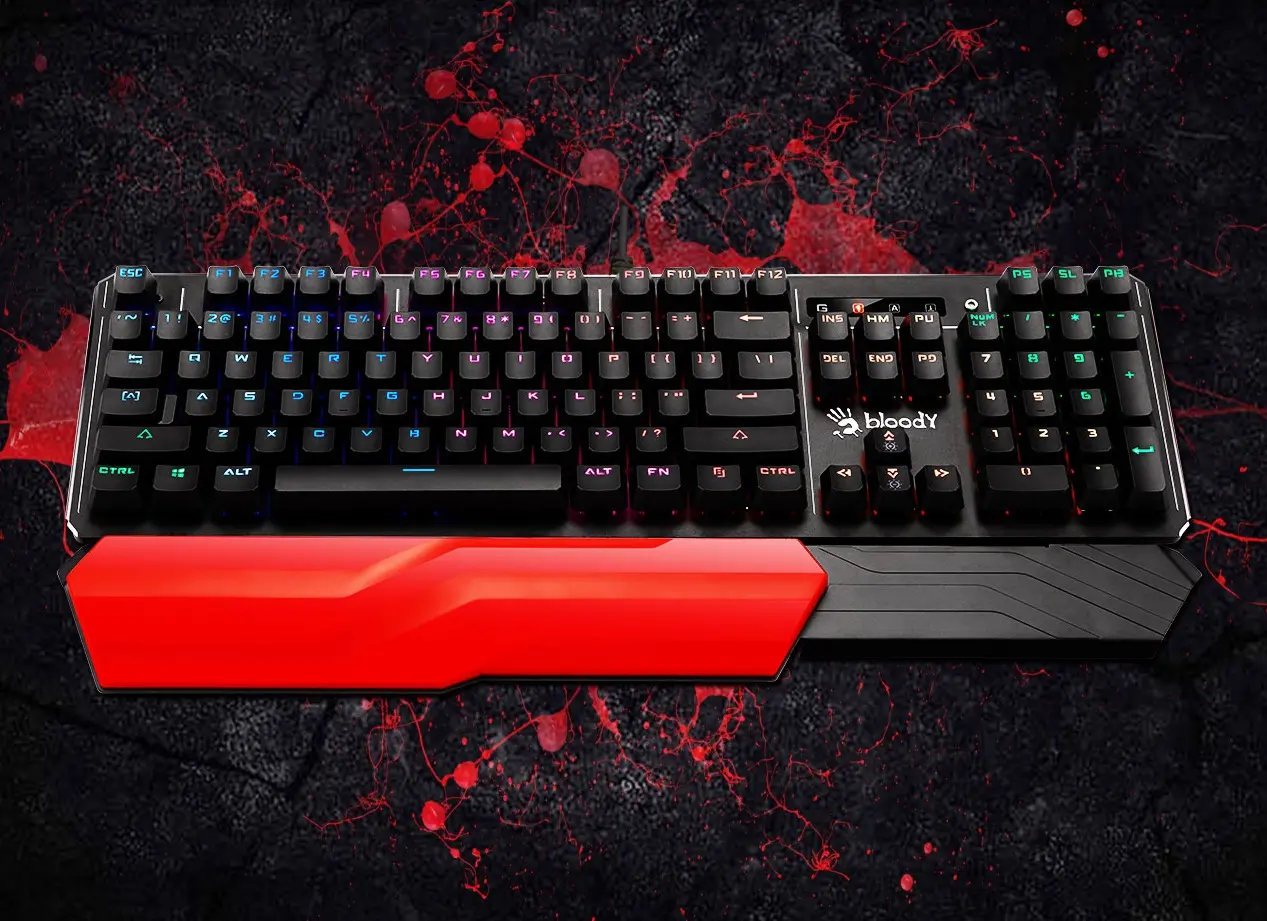 Bloody B975 LIBRA Light Strike/LK RGB Mechanical Gaming Keyboard