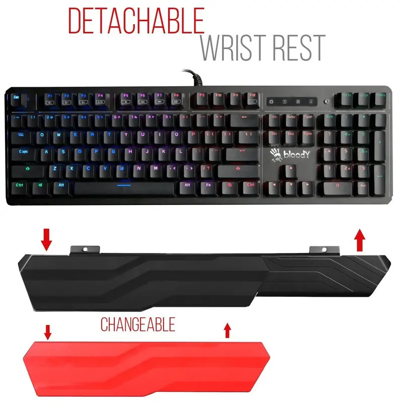 Bloody B975 LIBRA Light Strike/LK RGB Mechanical Gaming Keyboard 4