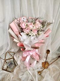 Gambar Bouquet Flowers Praya (Buket Bunga) dari sevenrosecoid Kota Administrasi Jakarta Barat 1 Tokopedia