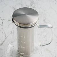 Gambar Brewsuniq - Glass Coffee Brewer With Built-In Filter Tube 700ml - Alat Seduh Kopi Manual Brewer Kaca dari Brewsuniq Store Kota Medan 2 Tokopedia