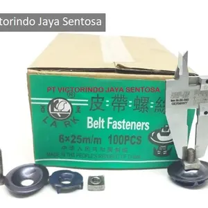 Baut Jakson belt fastener 6 mm x 25 mm ( 1/4 ) conveyor