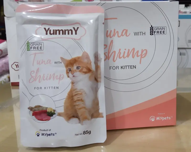 Makanan Kucing Yummy Sachet 85gr Yummy Pouch wet food 85 gram 4