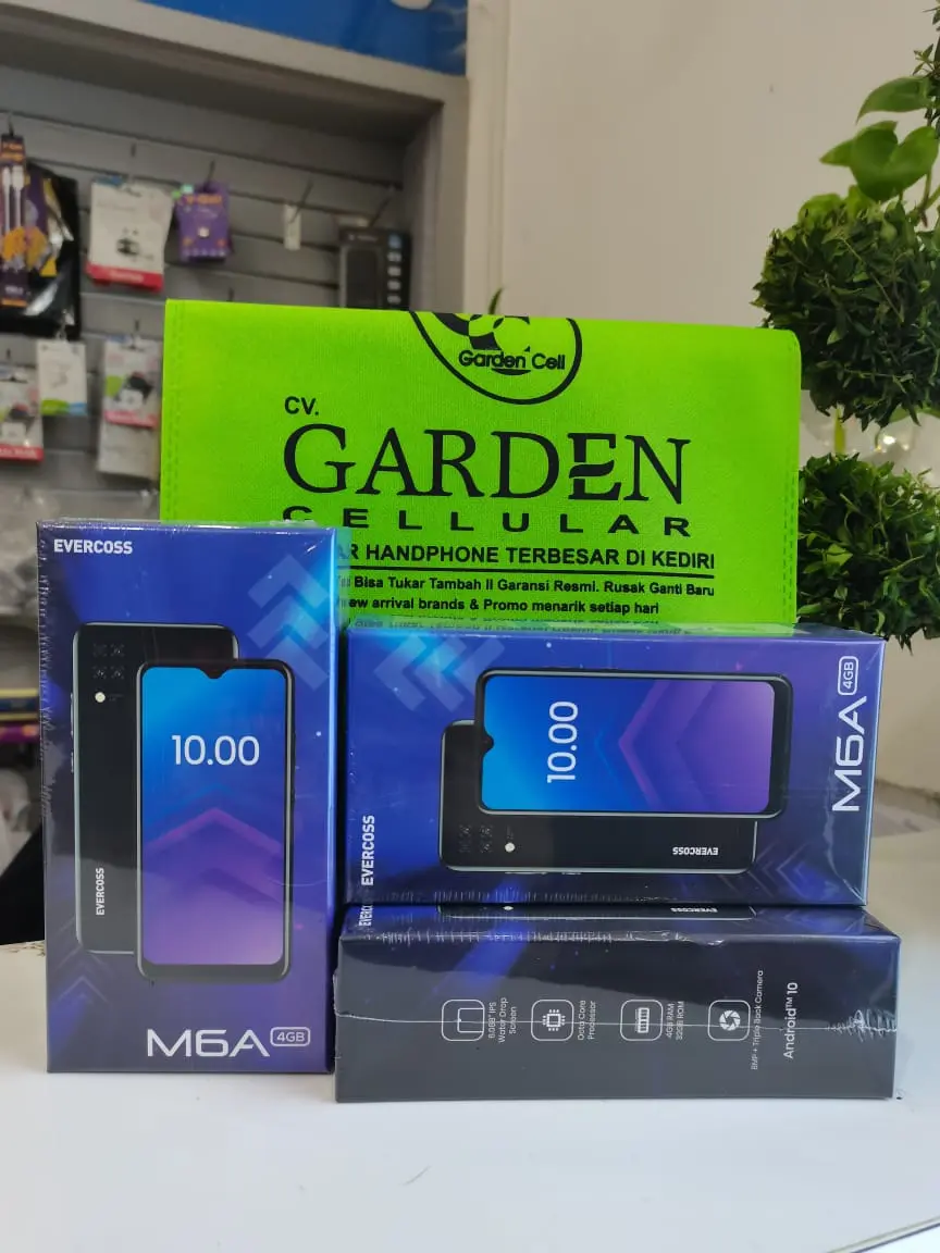 EVERCOSS M6A RAM 4/32GB GARANSI RESMI