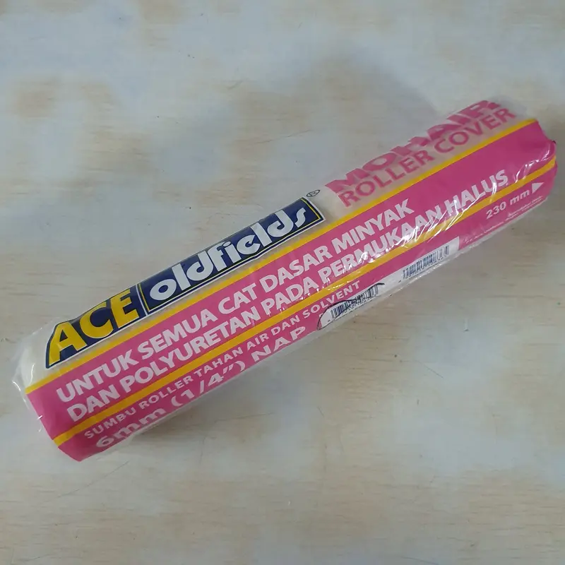 Refill Bulu Kuas Roll Cat Minyak dan PU ACE OLDFIELDS MOHAIR 230mm 1