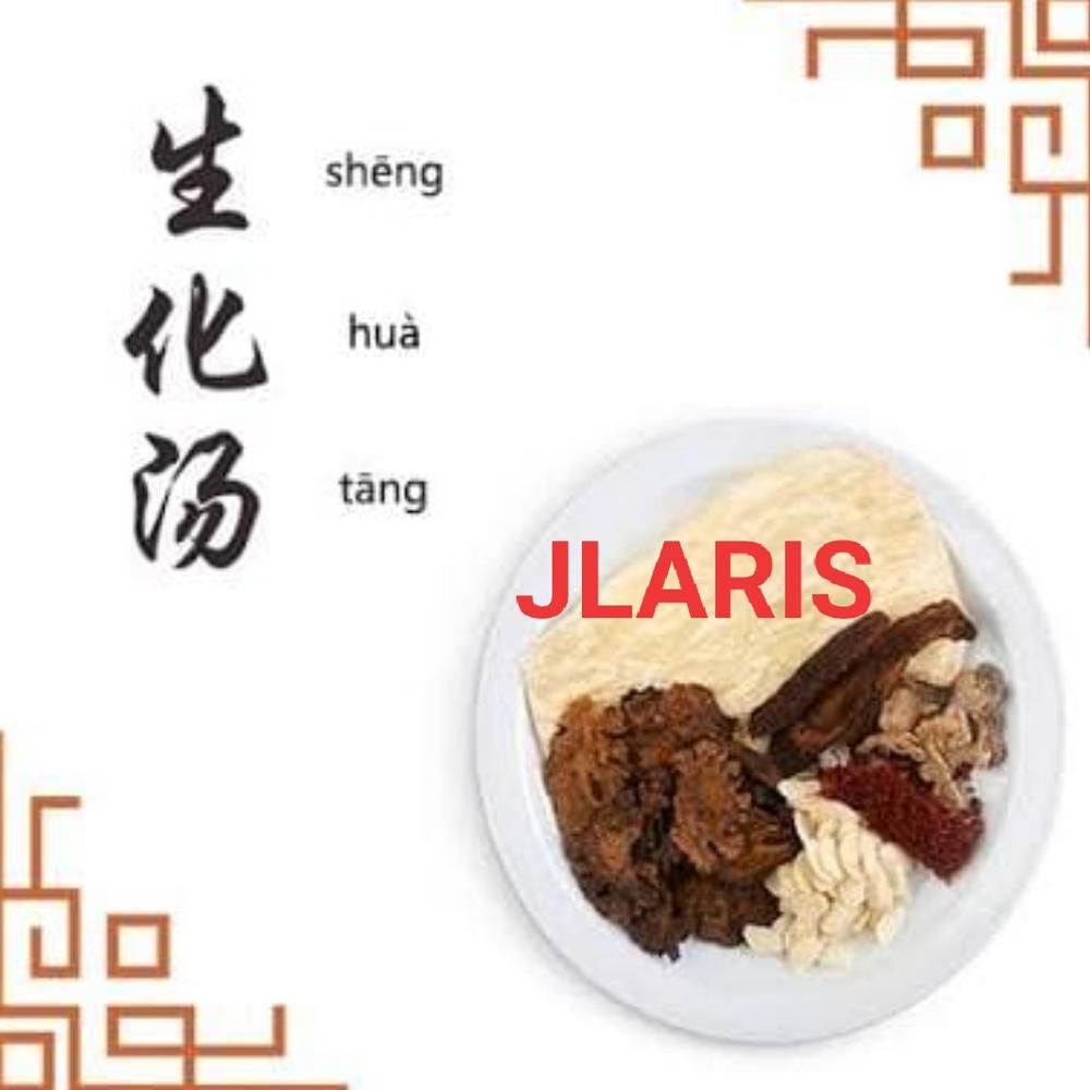 sheng hua tang /godokan untuk melancarkan haid - cuci drh ktr bersalin