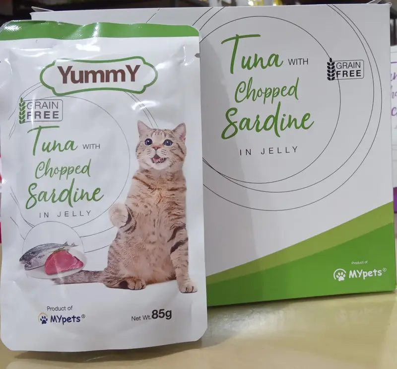 Makanan Kucing Yummy Sachet 85gr Yummy Pouch wet food 85 gram 3