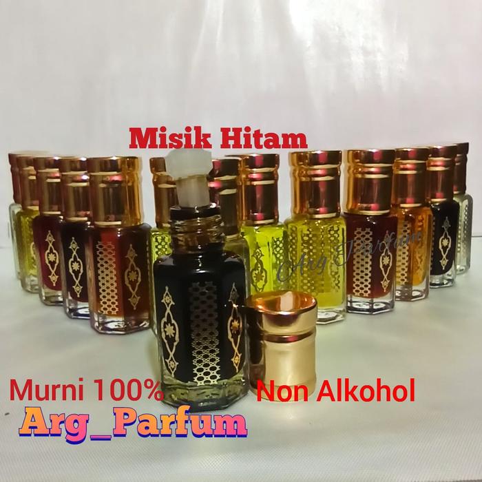 Gambar Minyak Misik Hitam Super Kental / Misik Hitam Asli Original 100% dari ARG Parfum Kota Administrasi Jakarta Barat Tokopedia