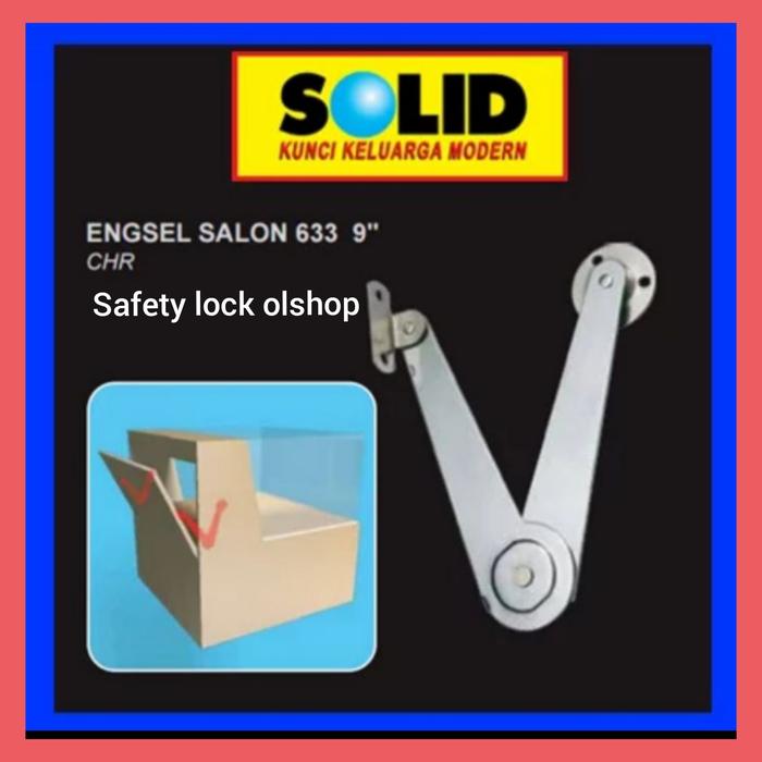 Gambar Engsel salon SOLID 933 9" dari safetylock olshop Kota Administrasi Jakarta Barat Tokopedia