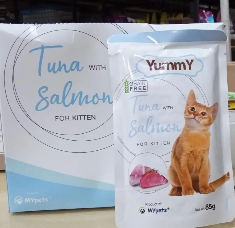 Makanan Kucing Yummy Sachet 85gr Yummy Pouch wet food 85 gram 1