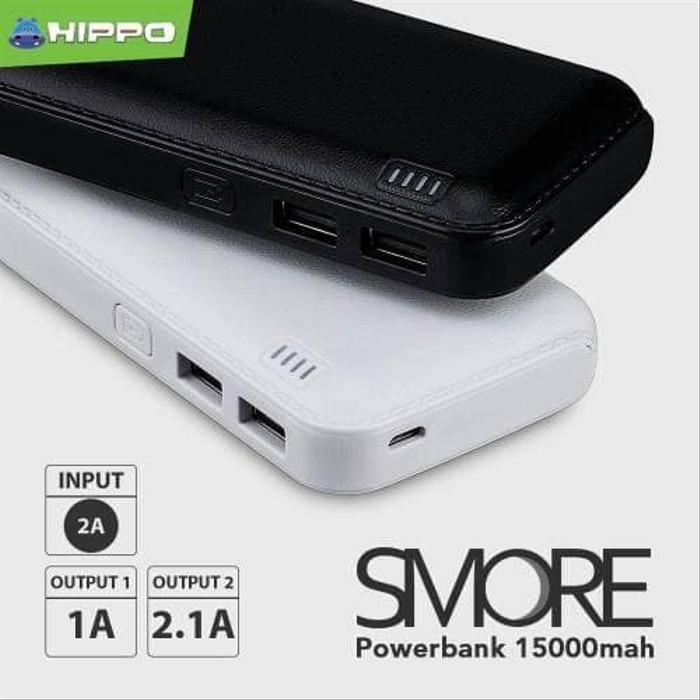 Gambar Hippo PowerBank SMORE 15000 mAh - Putih dari HIPPO SURABAYA Kota Surabaya Tokopedia