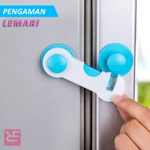 Pengaman Laci Bayi Pengunci Lemari Pintu Pengait Jendela
