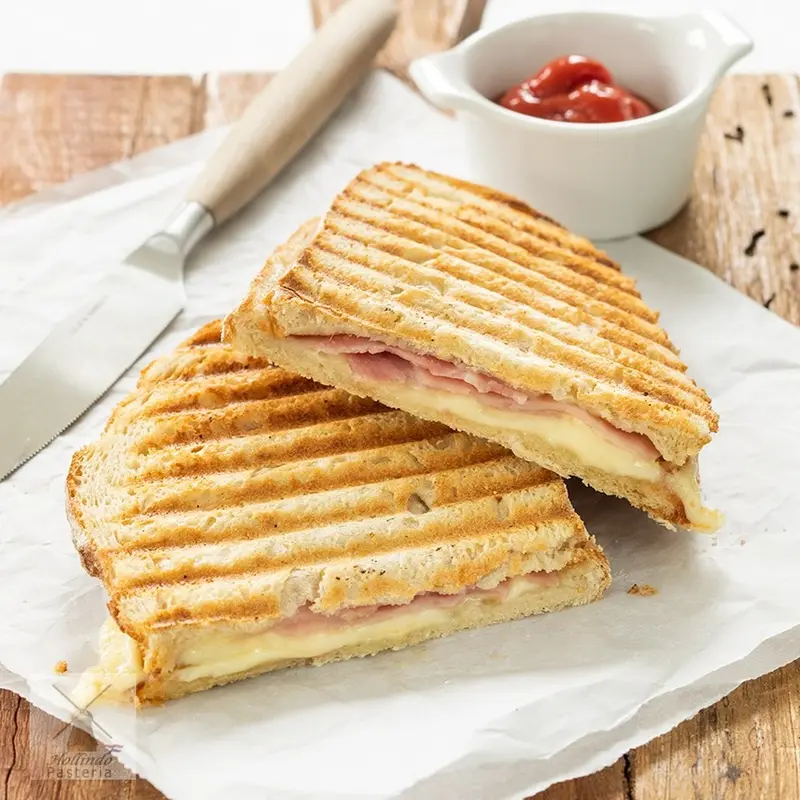 Cheese Ham Toasted Bread/Croque Monsieur/Tosti/Roti Grilled 1