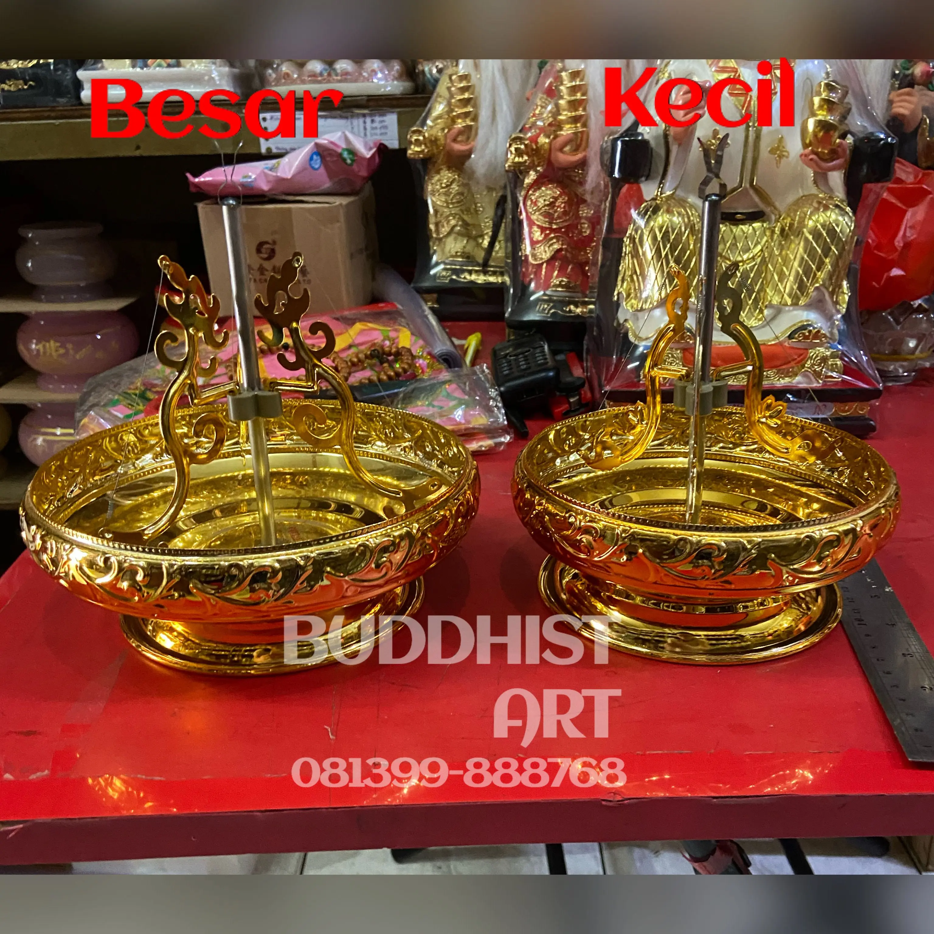 Tempat hio lingkar/ tempat dupa lingkar/ hiolo hiu lingkar kecil