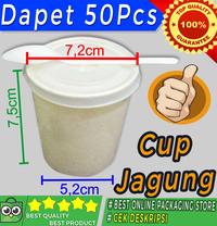 Gambar PAPER CUP JAGUNG POLOS + TUTUP dari Jaya Plastik Puri Kota Administrasi Jakarta Barat 1 Tokopedia