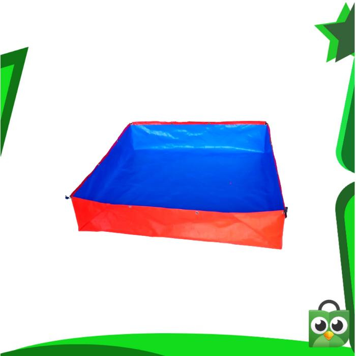 Gambar terpal kolam ikan kotak ukuran (150x200x25cm) tipe a5 Korea dari pondok_terpal_Archived Jakarta Timur 5 Tokopedia