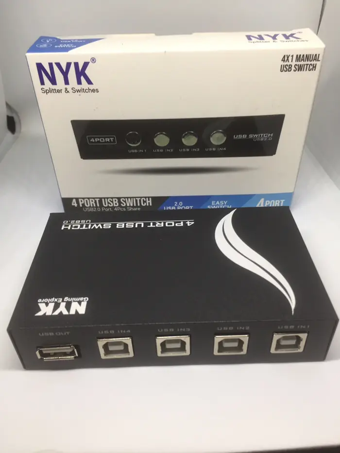 Data Switch Printer 1-4 Manual / Switch Printer 1-4 /Usb Switch 4 Port