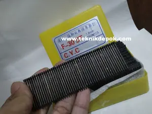 Mata Paku Tembak Angin Kayu FST 25 mm Nail Gun Staples Penuematic 1 si
