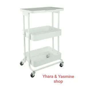 Winston Troli Dapur - Putih