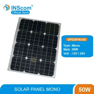 SOLAR PANEL / PANEL SURYA / SOLAR CELL 50WP MONO INSCOM