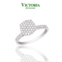 Gambar Cincin Berlian VLR377850 Victoria Jewellery dari Victoria Jewellery Online Kota Administrasi Jakarta Selatan 1 Tokopedia