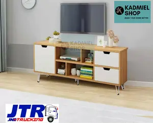 Meja TV MONACO 120 x 30 x 60cm - Kuning (kirim Via CARGO)