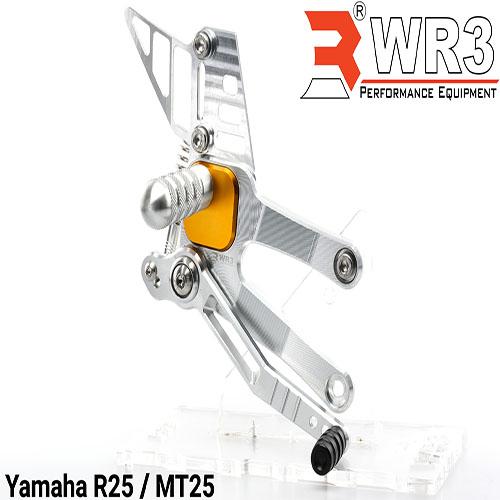 Gambar Footstep / Underbone Racing Depan WR3 V-Series R25/MT25 - Hitam Silver dari WR3 Kota Administrasi Jakarta Barat 5 Tokopedia