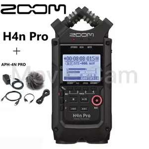 Zoom H4n Pro Black Handy Recorder + APH-4N Pro
