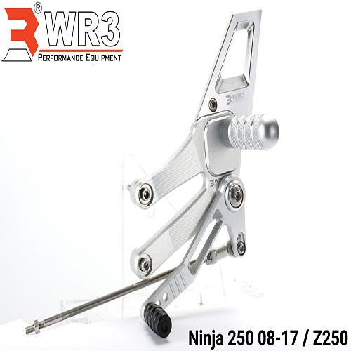 Gambar Footstep / Underbone Racing Depan WR3 V-Series Ninja 250 FI / Z250 - Silver Hijau dari WR3 Kota Administrasi Jakarta Barat 5 Tokopedia