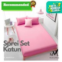 Gambar Marvelo Bedcover Sprei Set Katun Tinggi 30 Pink Zebra Size 160 cm dari Marvelo Bedding Kab. Sleman 2 Tokopedia