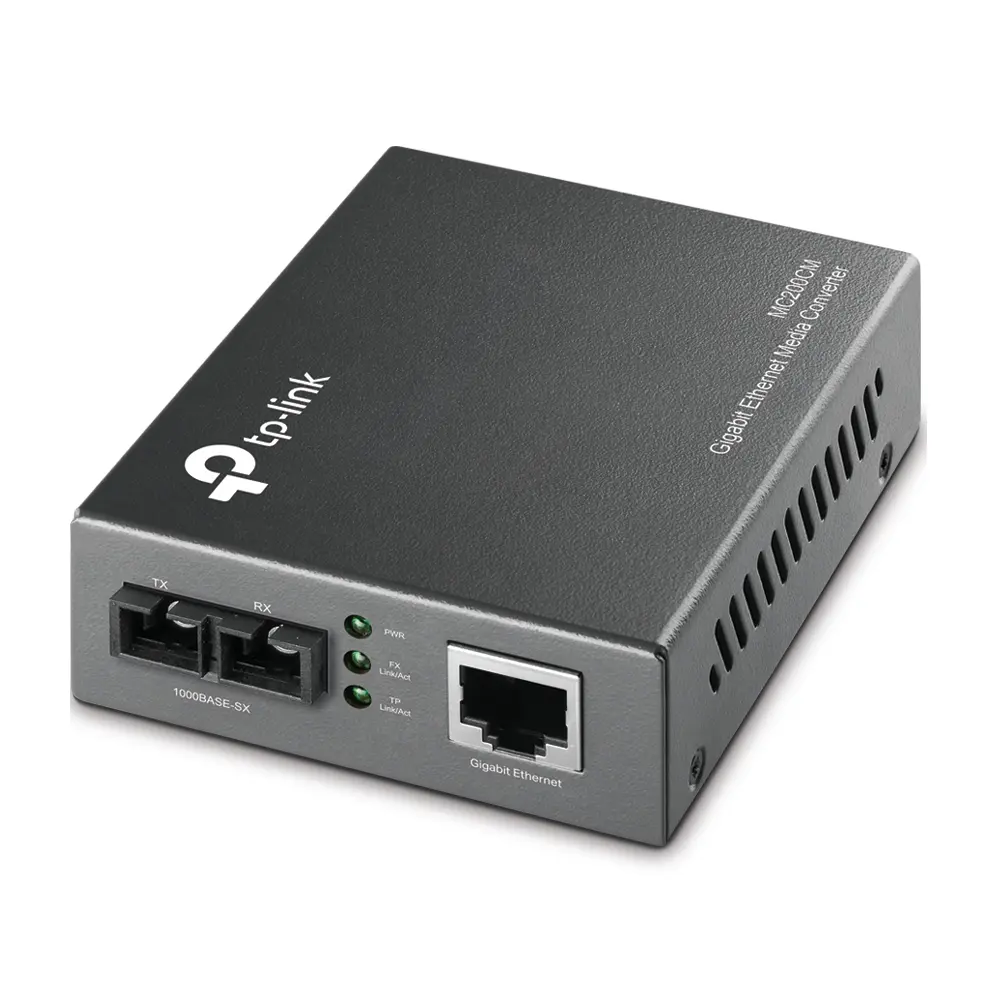 Converter FO Multimode Gigabit TP-Link MC200CM Media Converter FO MM