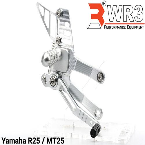Gambar Footstep / Underbone Racing Depan WR3 V-Series R25/MT25 - Hitam Silver dari WR3 Kota Administrasi Jakarta Barat 4 Tokopedia