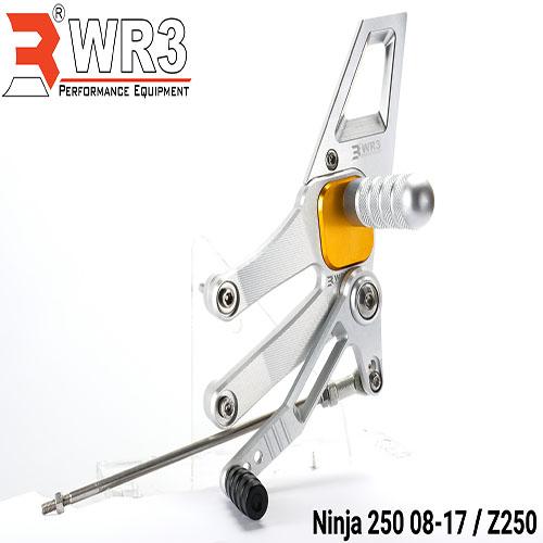 Gambar Footstep / Underbone Racing Depan WR3 V-Series Ninja 250 FI / Z250 - Silver Hijau dari WR3 Kota Administrasi Jakarta Barat 4 Tokopedia