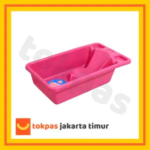 Bak Mandi Bayi Green Leaf Baby Bath Hawai 554 Biru