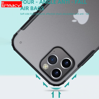 Gambar IPAKY iPhone 12 / Mini / Pro / Pro Max - Frosted Armor Slim Softcase - IPH 12 MINI, Hitam dari PH-KINGDOM Kota Administrasi Jakarta Barat 3 Tokopedia