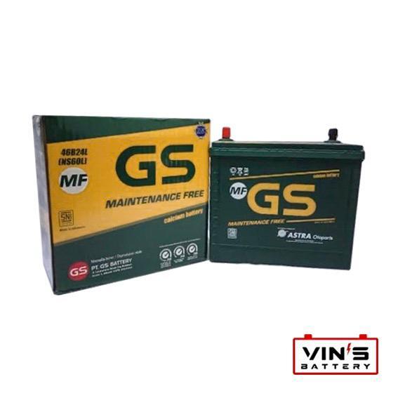Aki Mobil GS Astra MF NS60L / Kering / Termurah / Original/ Terjamin