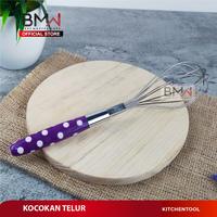 Gambar BMW Kitchen Ware - Kocokan Telur Gagang Motif Polkadot Stainless Steel - KECIL dari BMW Kitchenware Kab. Tangerang 5 Tokopedia