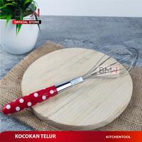 Gambar BMW Kitchen Ware - Kocokan Telur Gagang Motif Polkadot Stainless Steel - KECIL dari BMW Kitchenware Kab. Tangerang 4 Tokopedia