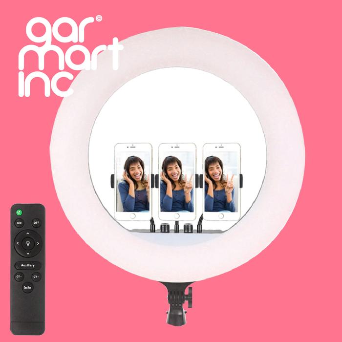 Gambar RINGLIGHT RING LIGHT 45CM LED JUMBO RL-18 Lampu Tiktok Tik Tok Vlog dari garmart Kota Administrasi Jakarta Barat Tokopedia