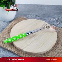 Gambar BMW Kitchen Ware - Kocokan Telur Gagang Motif Polkadot Stainless Steel - KECIL dari BMW Kitchenware Kab. Tangerang 3 Tokopedia