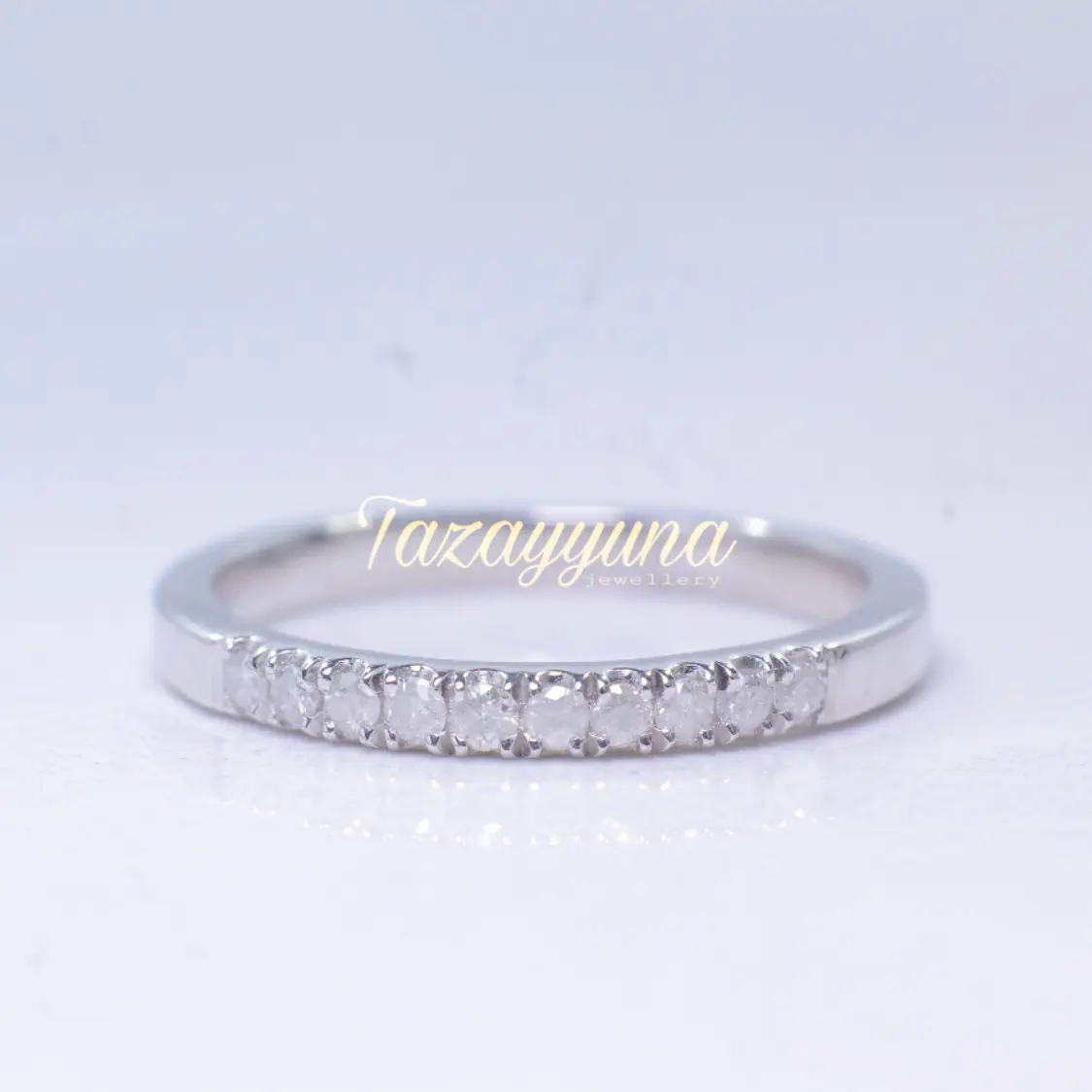 Promo cincin silver/perak asli natural diamond NA076