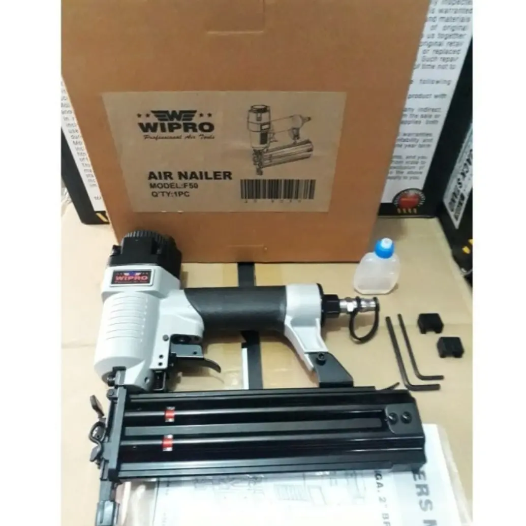 Nail Gun WIPRO F50 Mesin Paku Tembak Angin Air Nailer dengan Pengaman