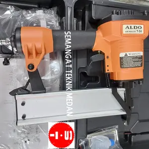 AIR NAILER GUN STAPLES ANGIN PNEUMATIC NAILER ALDO T-50 T 50 T50 50mm