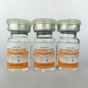 Obat Kulit untuk ternak Sapi,Kerbau,Anjing,Domba Kucing 5ml wormectin