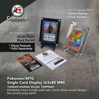 Gambar Pokemon/MTG Acrylic Display Frame - Standing Kartu Akrilik - Hitam dari Carpentia Indonesia Kota Tangerang Selatan 4 Tokopedia